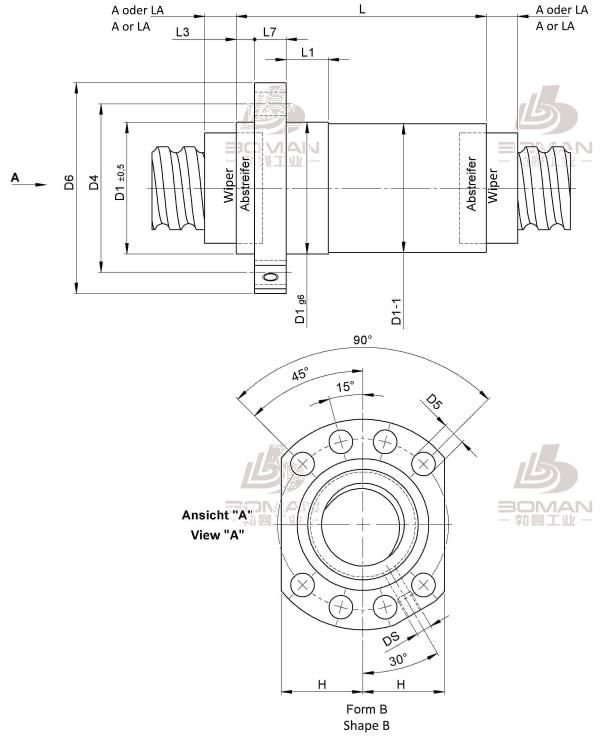 STEINMEYER施坦梅尔 3426/30.50.7,5.6N steinmeyer导轨丝杠