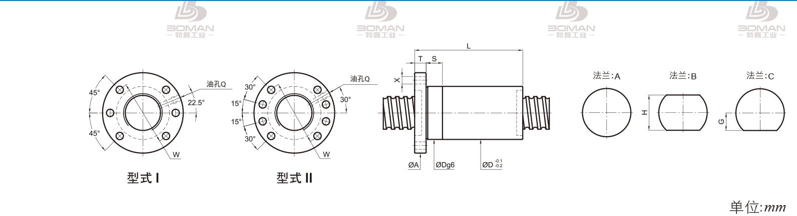 PMI FSDC2006 PMI丝杆导轨超薄型号