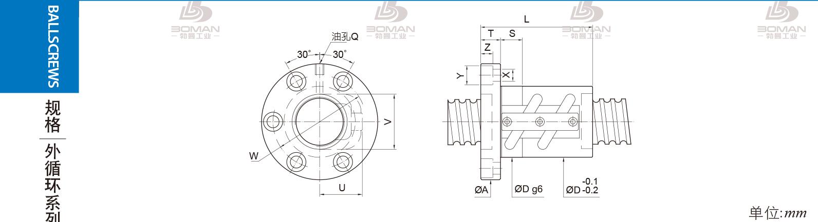 PMI FSVC2510 PMI转造级滚珠丝杠型号说明