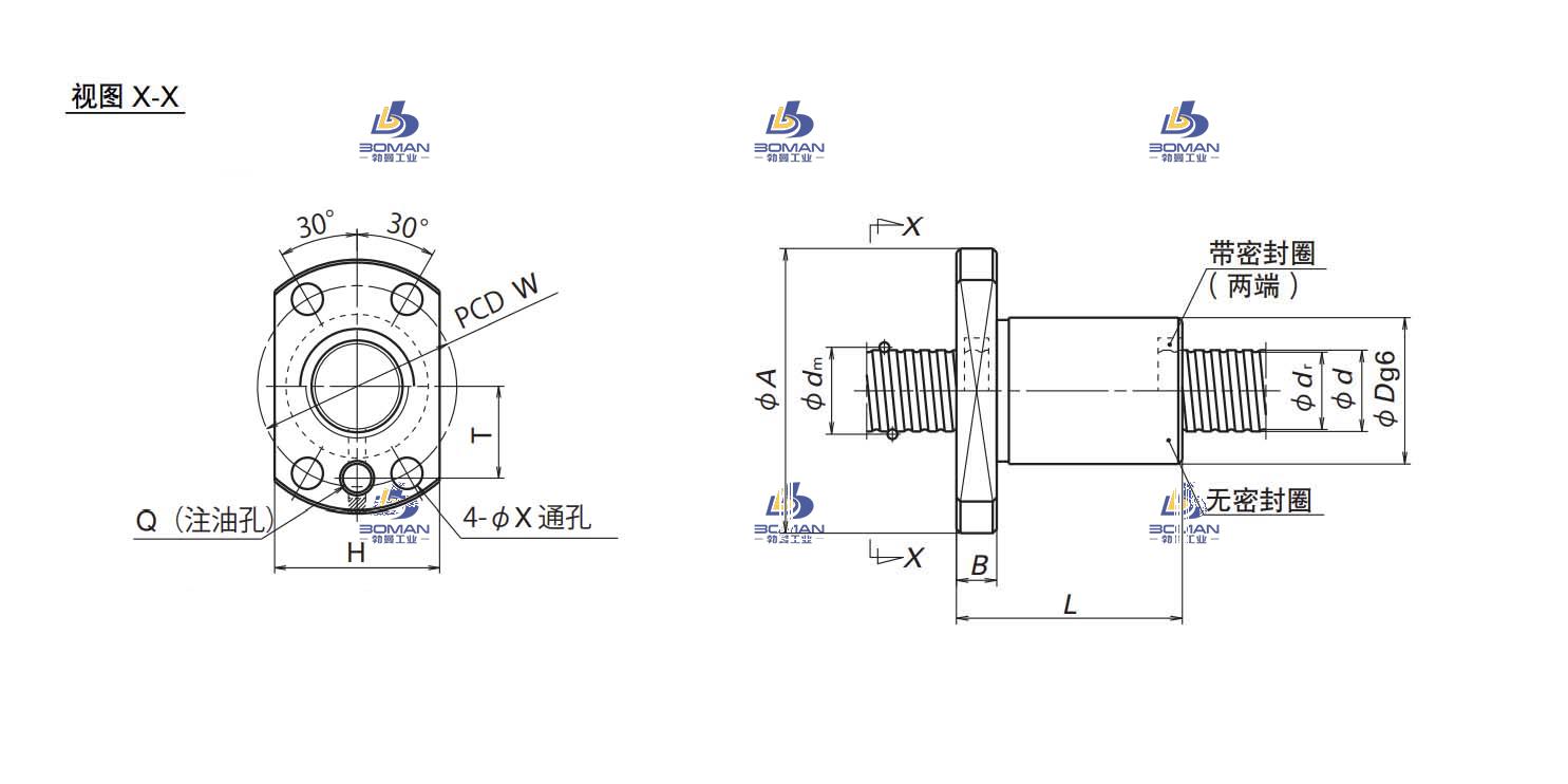 MSFD2502-4-NSK DFD滚珠丝杠