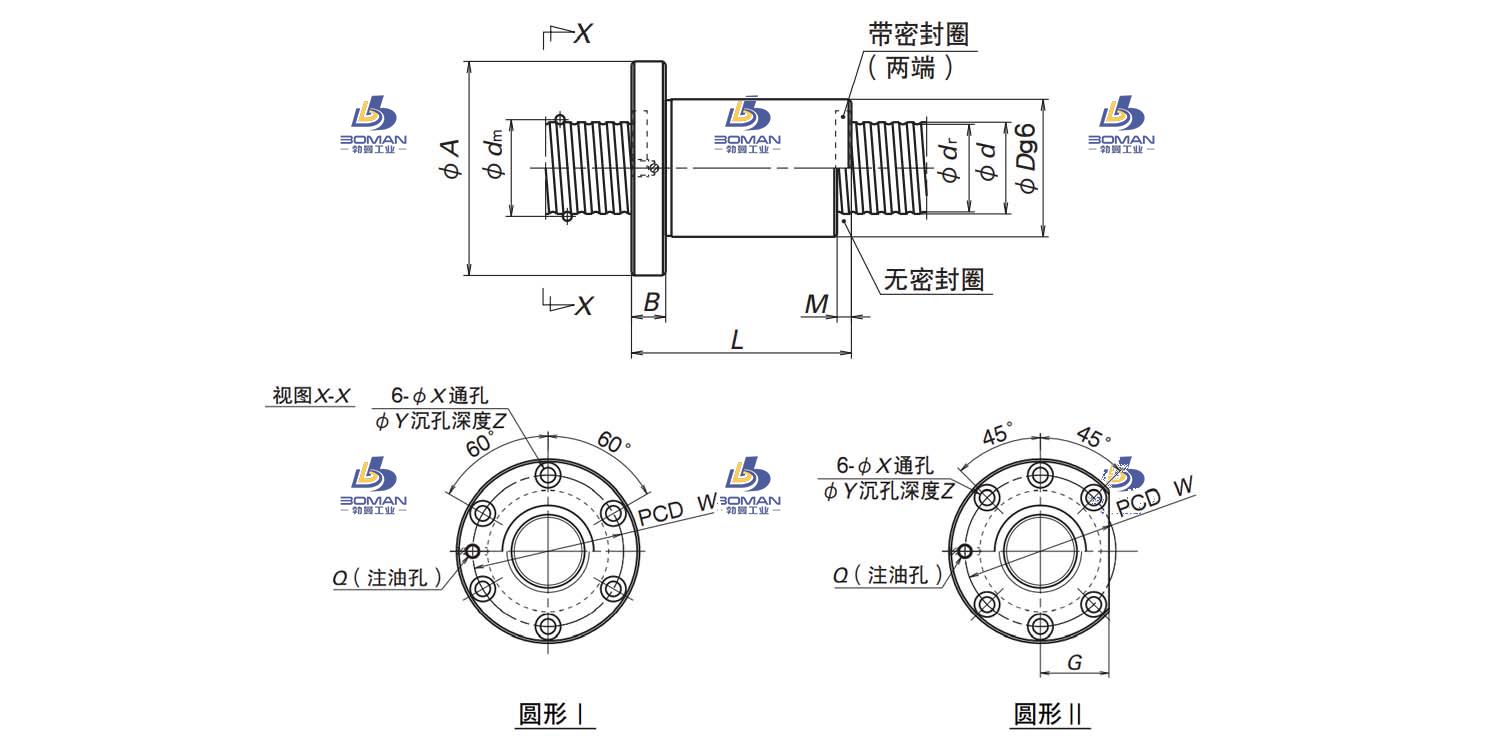 SFD5010-4-NSK SFD滚珠丝杠