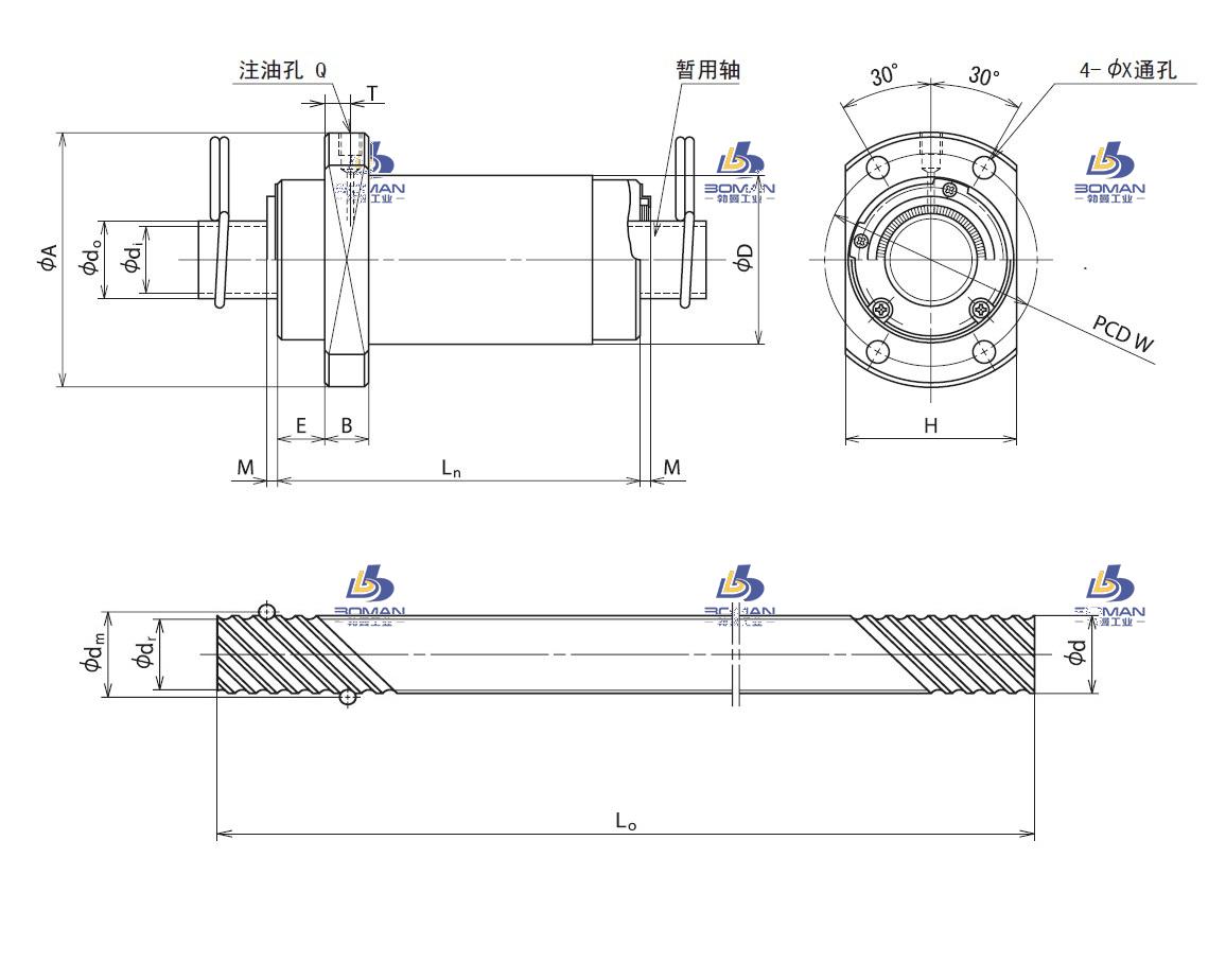 RNFCL1632A2-RNFCL滚珠丝杠