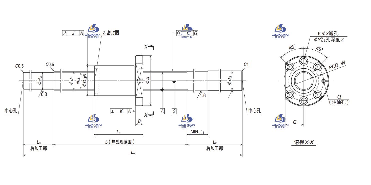 W4018SS-4ZY-C5Z10-NSK FS滚珠丝杠