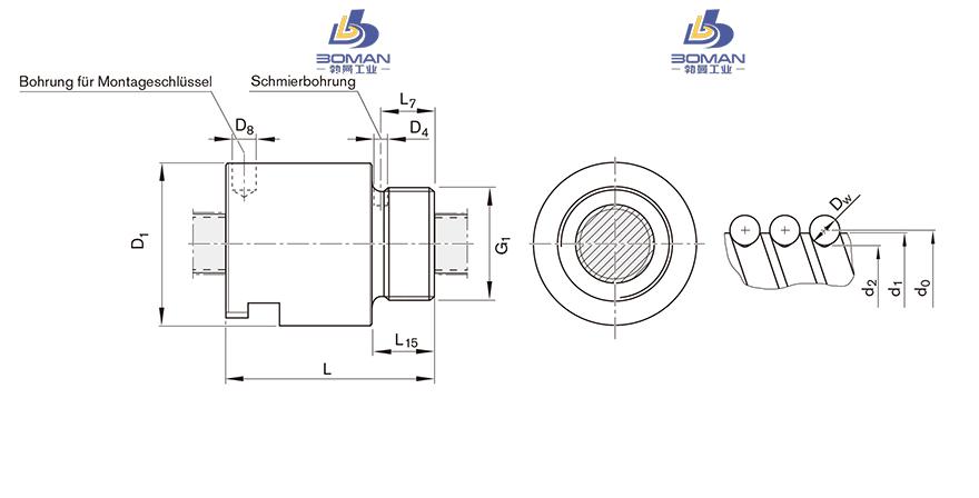 REXROTH R2542 日本tsk丝杠